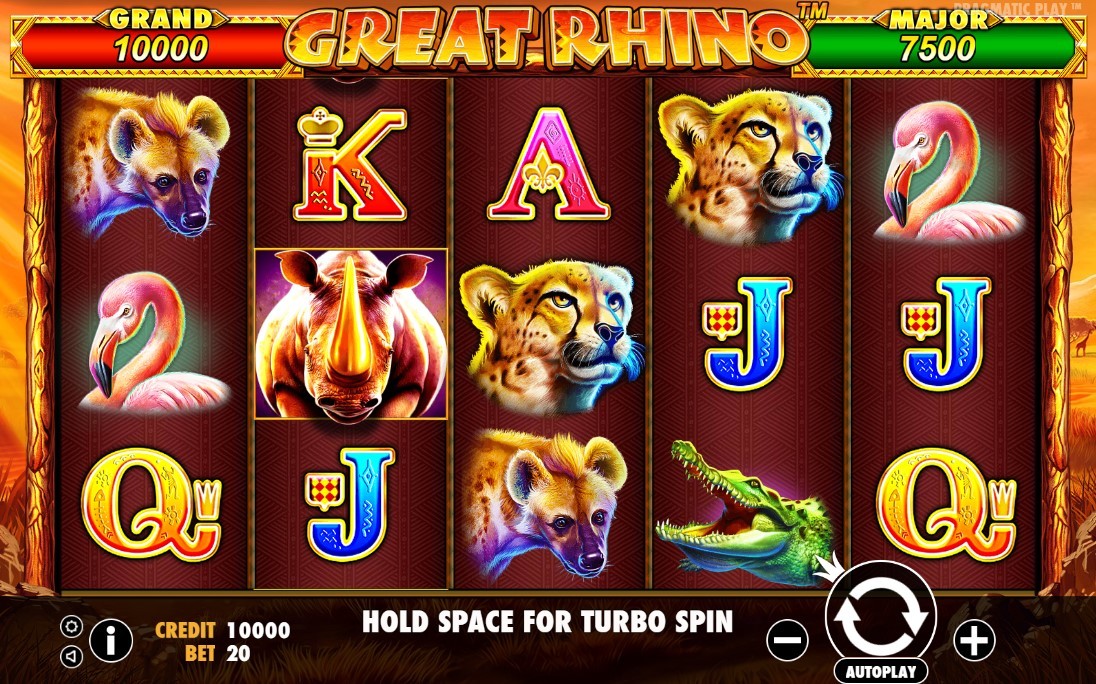 Great Rhino Slot Gameplay
