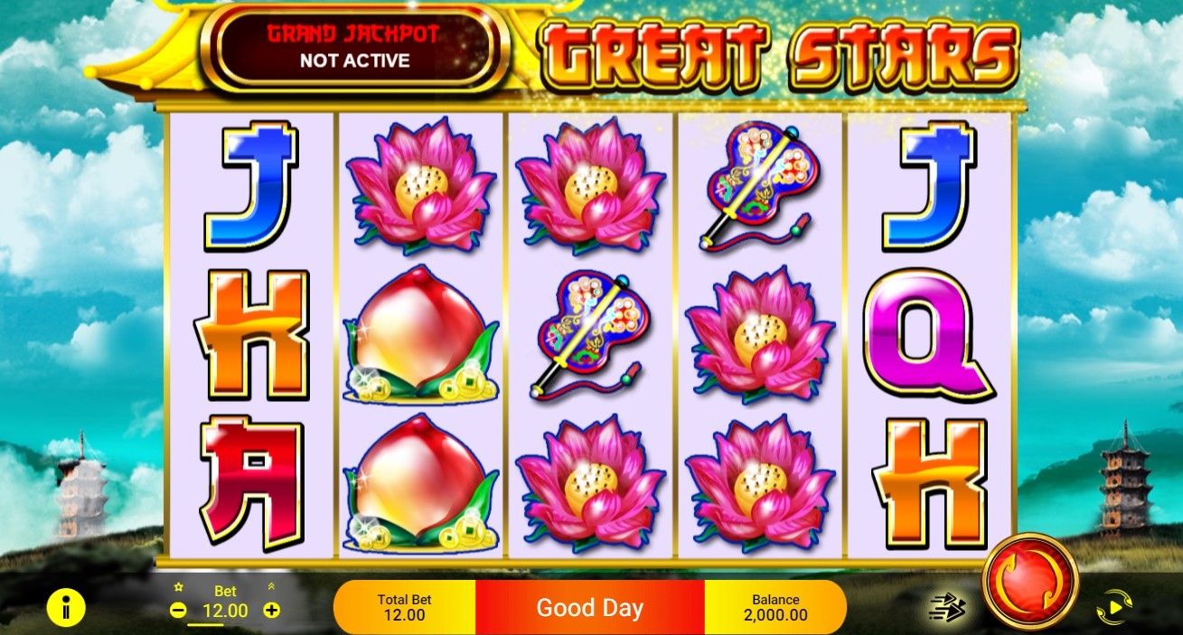 Great Stars Slot Gameplay