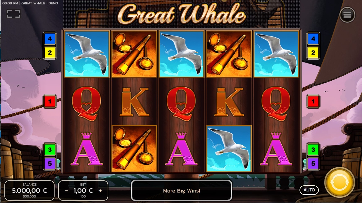 Great Whale Slot Gameplay