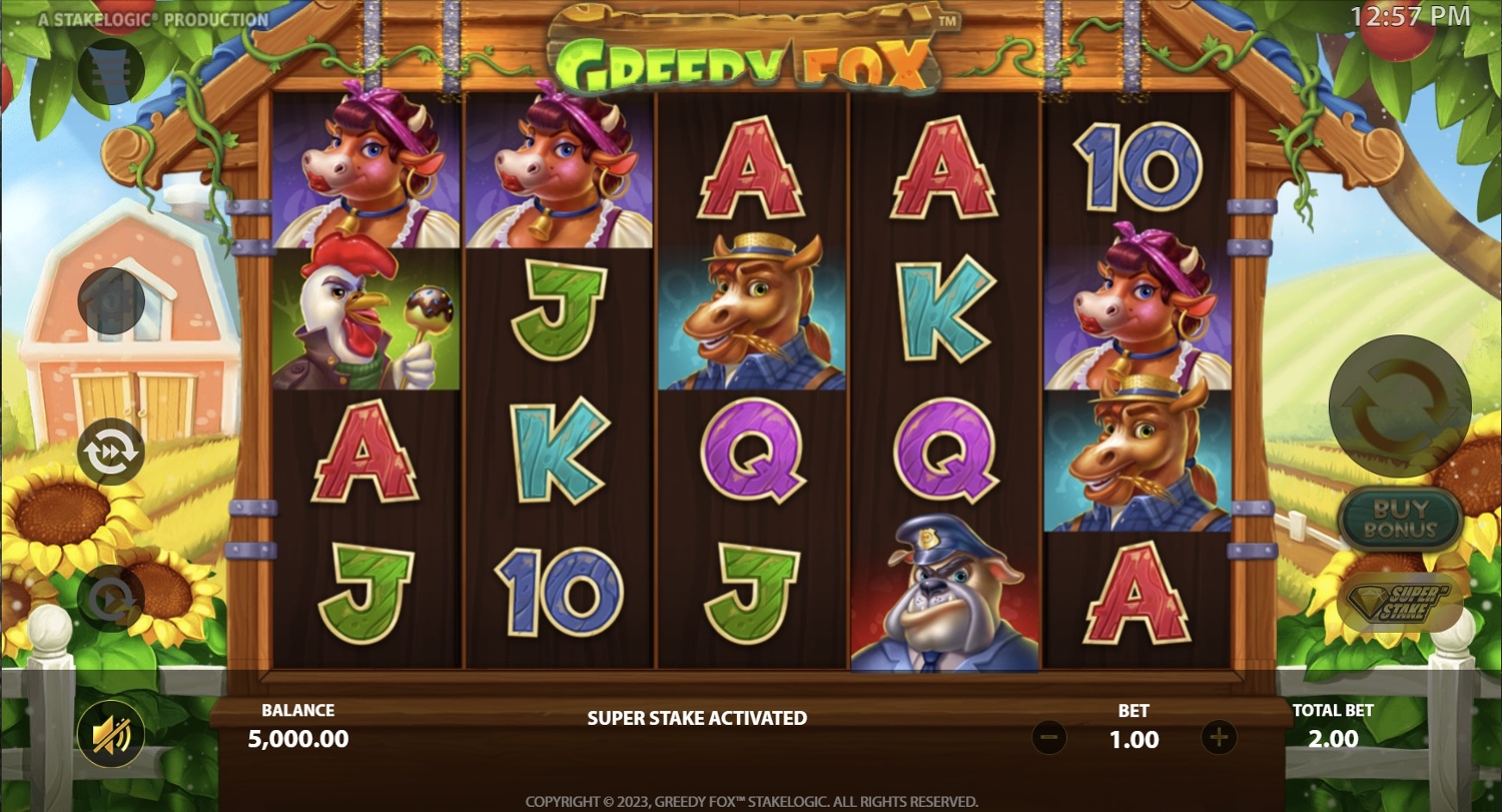 Greedy Fox Slot Gameplay