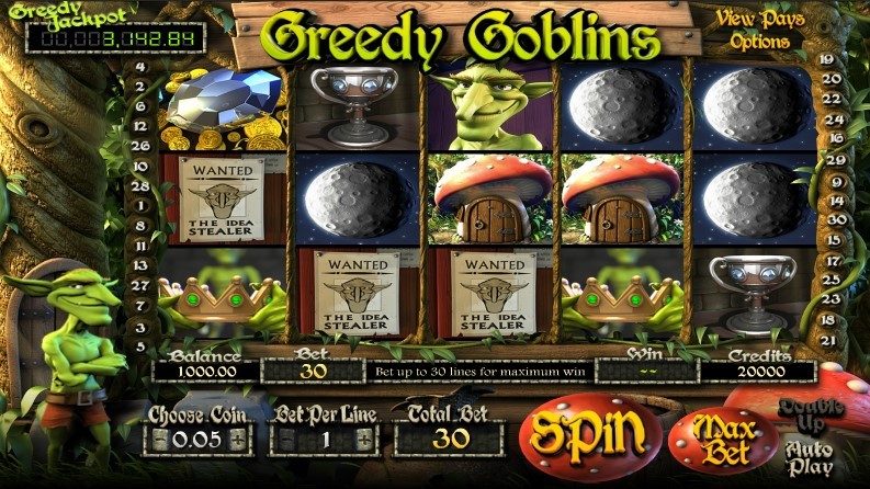 Greedy Goblins Slot Gameplay