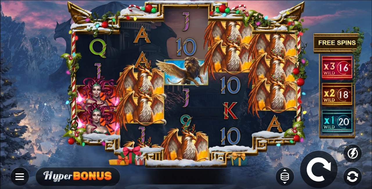 Griffin's Quest X-mas Edition Slot Gameplay