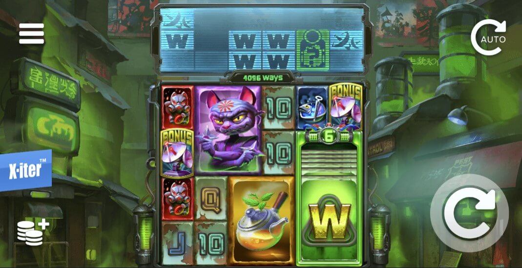 Gritty Kitty of Nitropolis Slot Gameplay