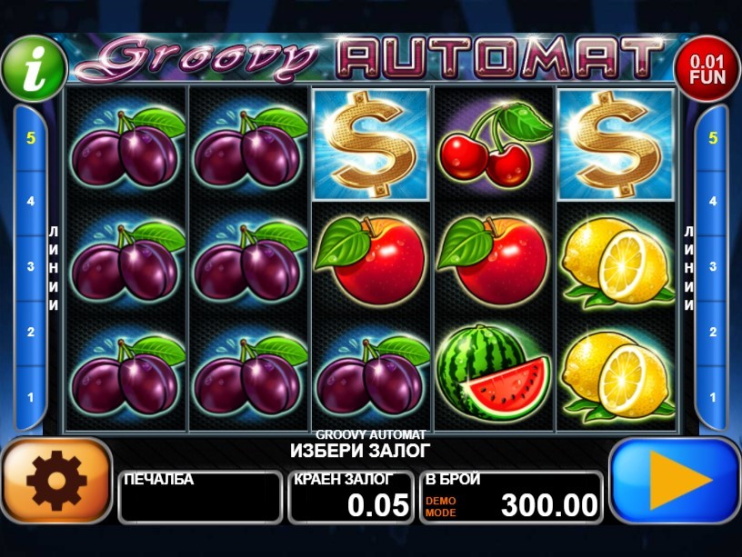 Groovy Automat Slot Gameplay
