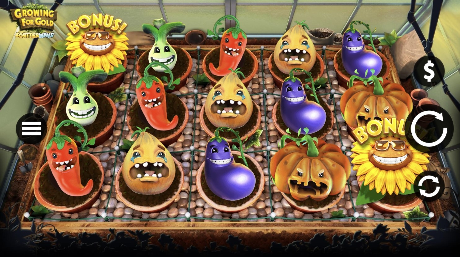 Growing for Gold Slot Gameplay