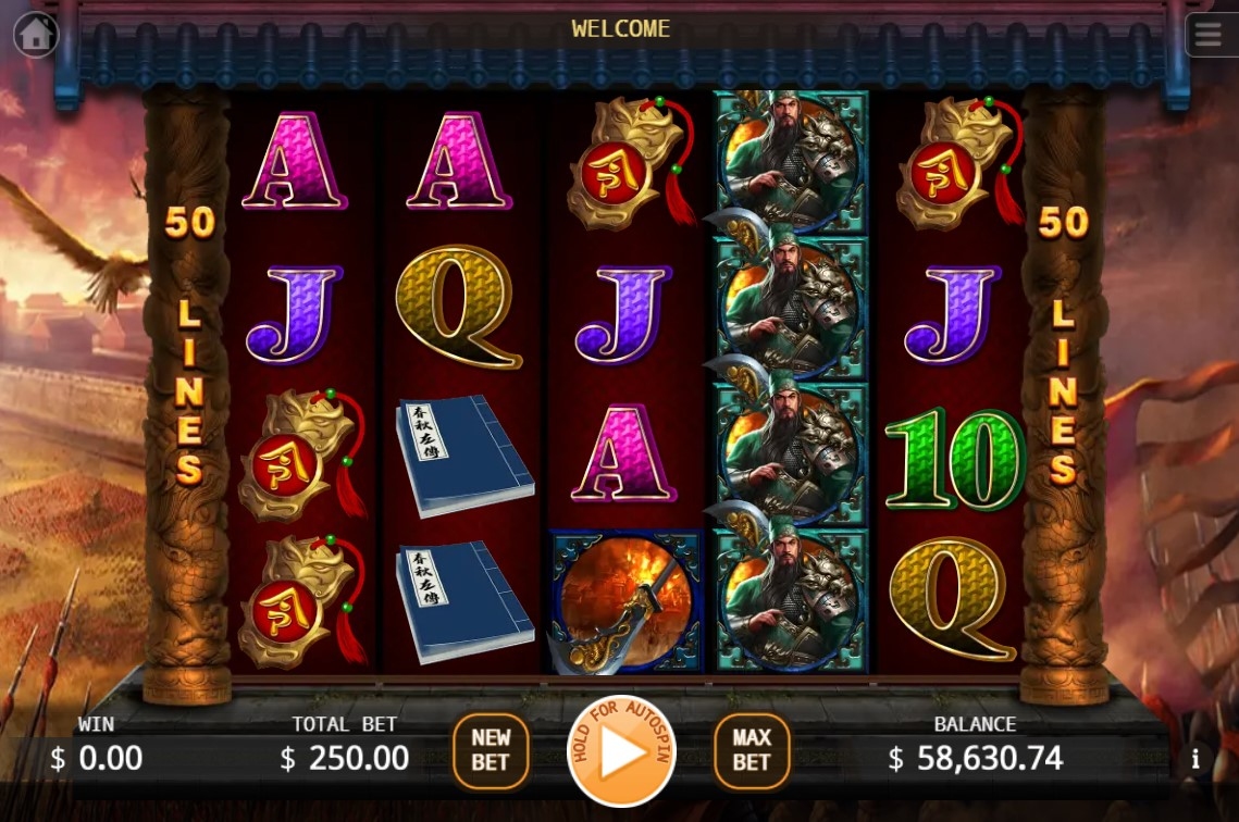 Guan Yun Chang Slot Gameplay