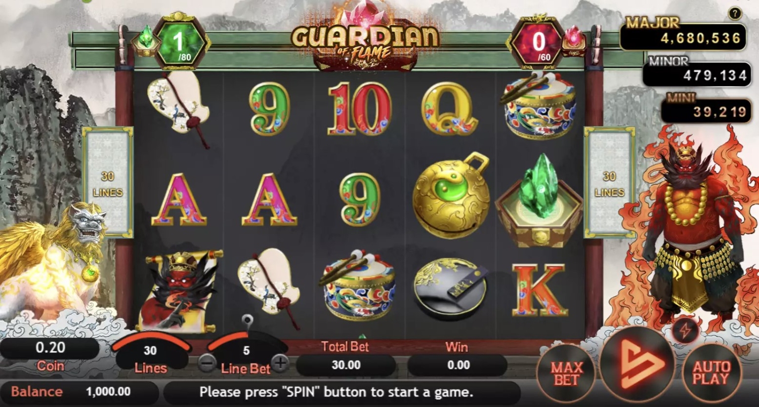 Guardian of Flame Slot Gameplay