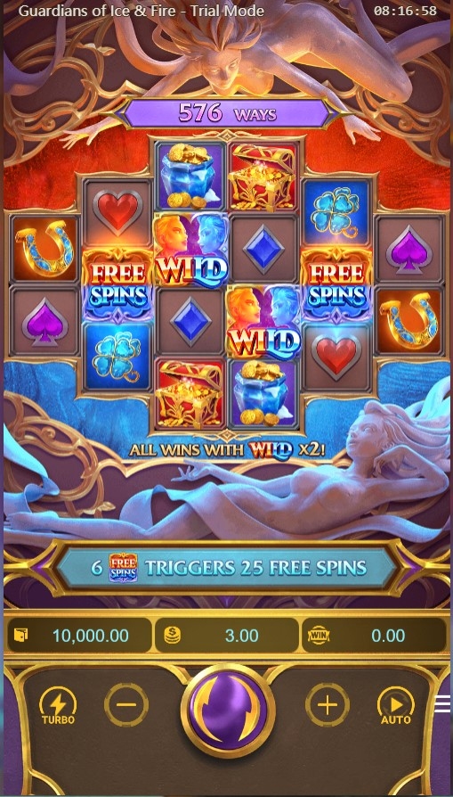 Guardians of Ice & Fire Slot Gameplay