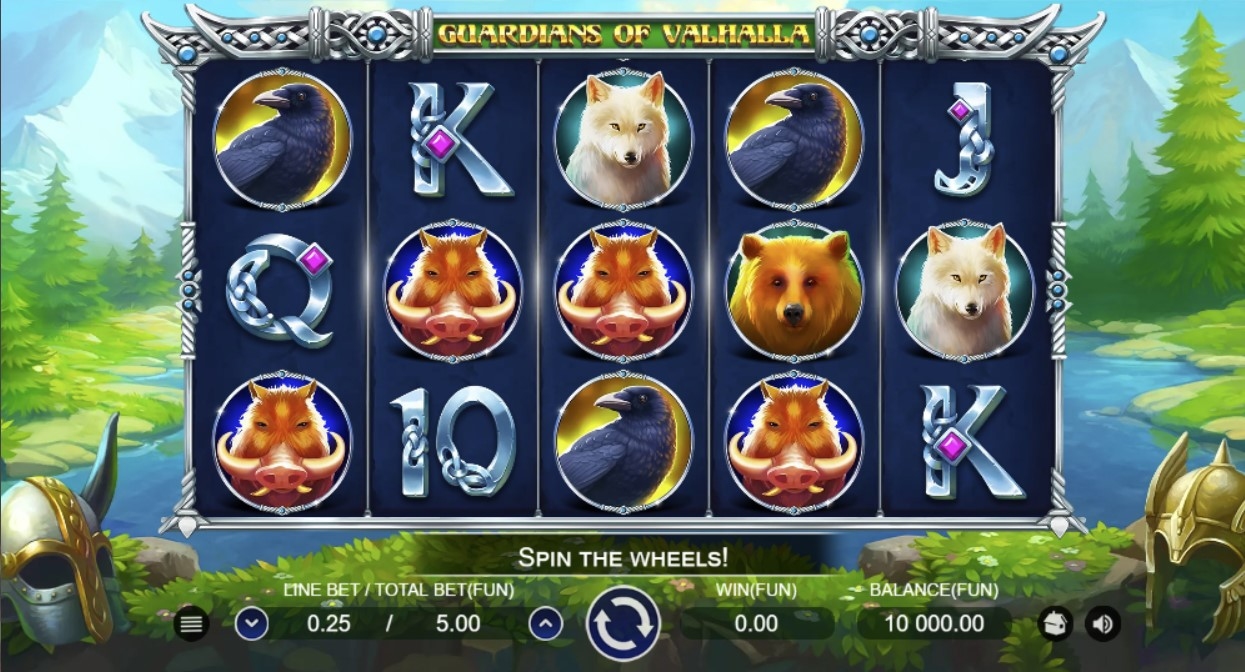 Guardians of Valhalla Slot Gameplay