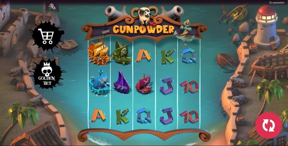 Gunpowder Slot Gameplay