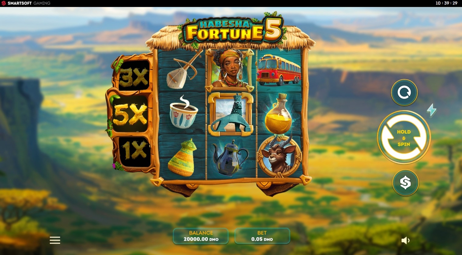 Habesha Fortune 5 Slot Gameplay