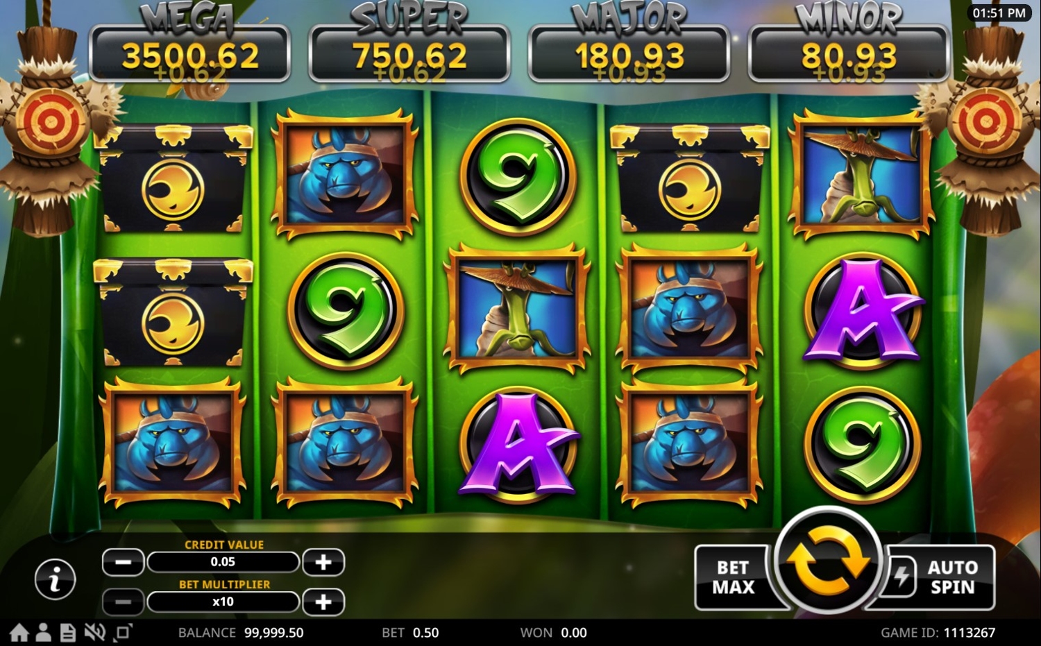 Hachi's Quest of Heroes Slot Gameplay