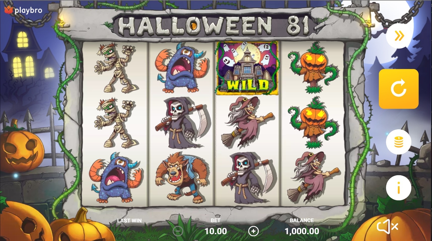Halloween 81 Slot Gameplay