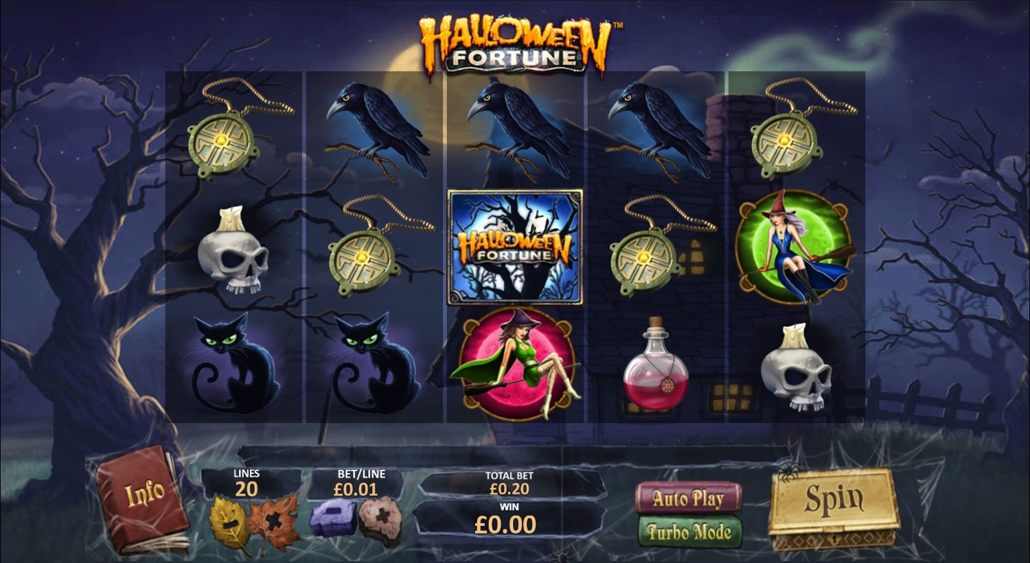 Halloween Fortune Slot Gameplay