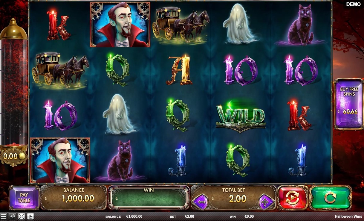 Halloween Wins Slot Gameplay