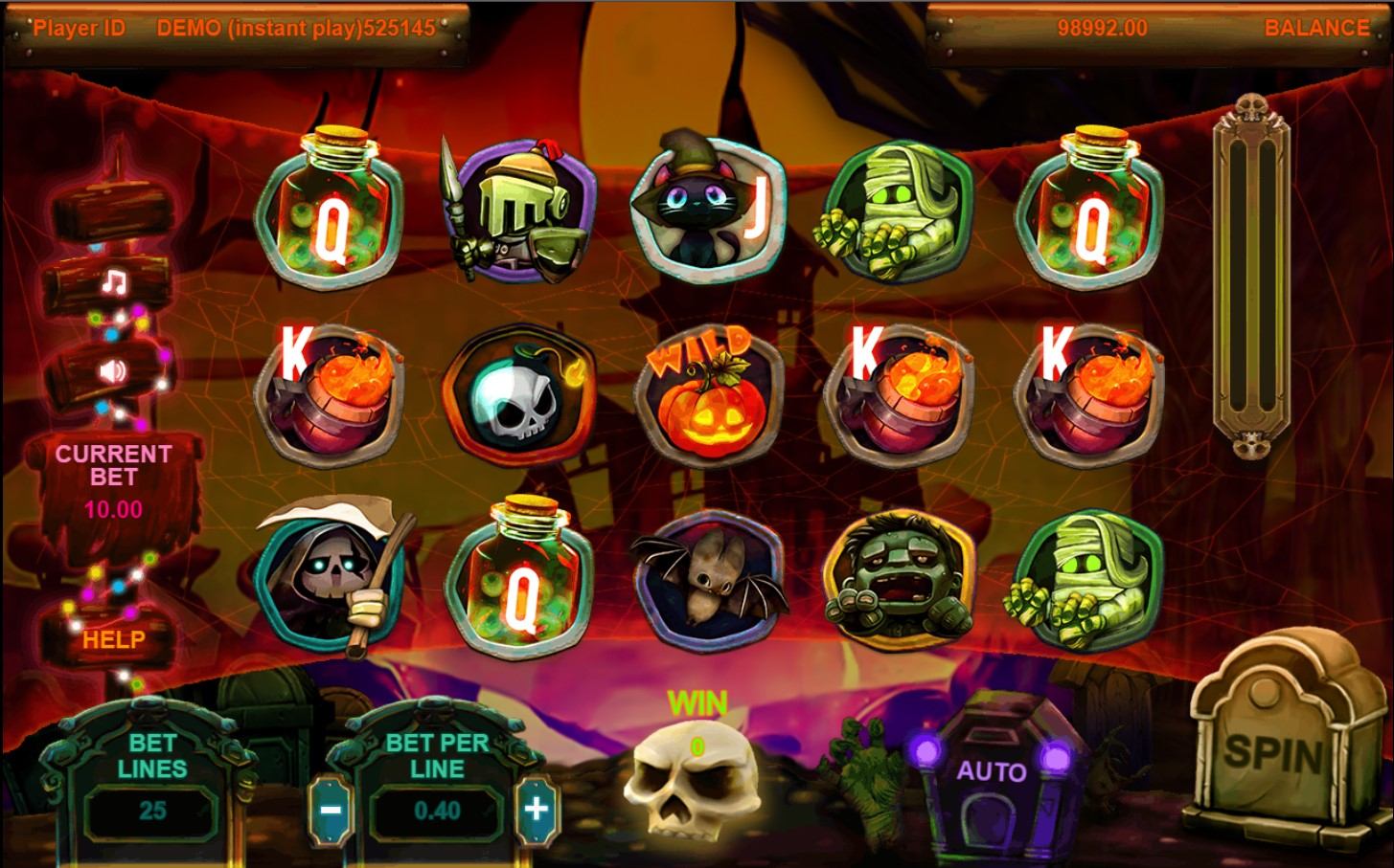 Halloween Slot Gameplay