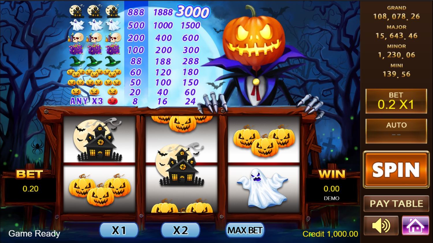Halloween Slot Gameplay