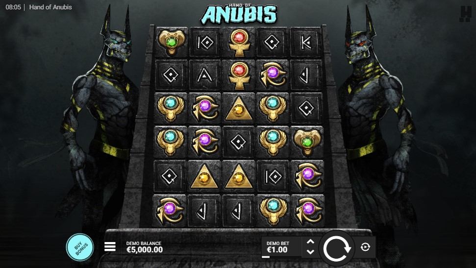Hand of Anubis Slot Gameplay