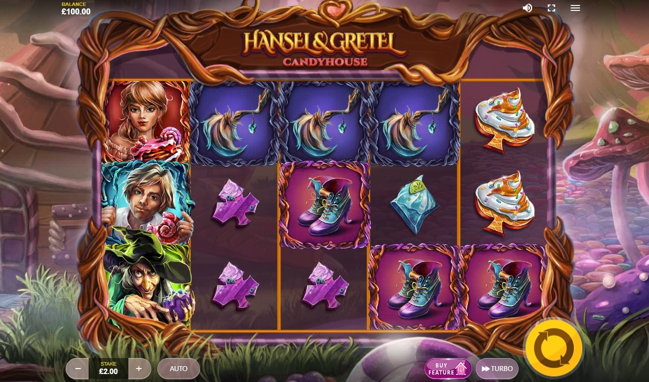 Hansel & Gretel Candyhouse Slot Gameplay