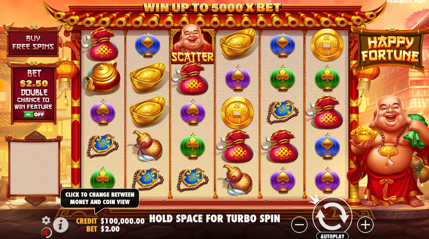 Happy Fortune Slot Gameplay
