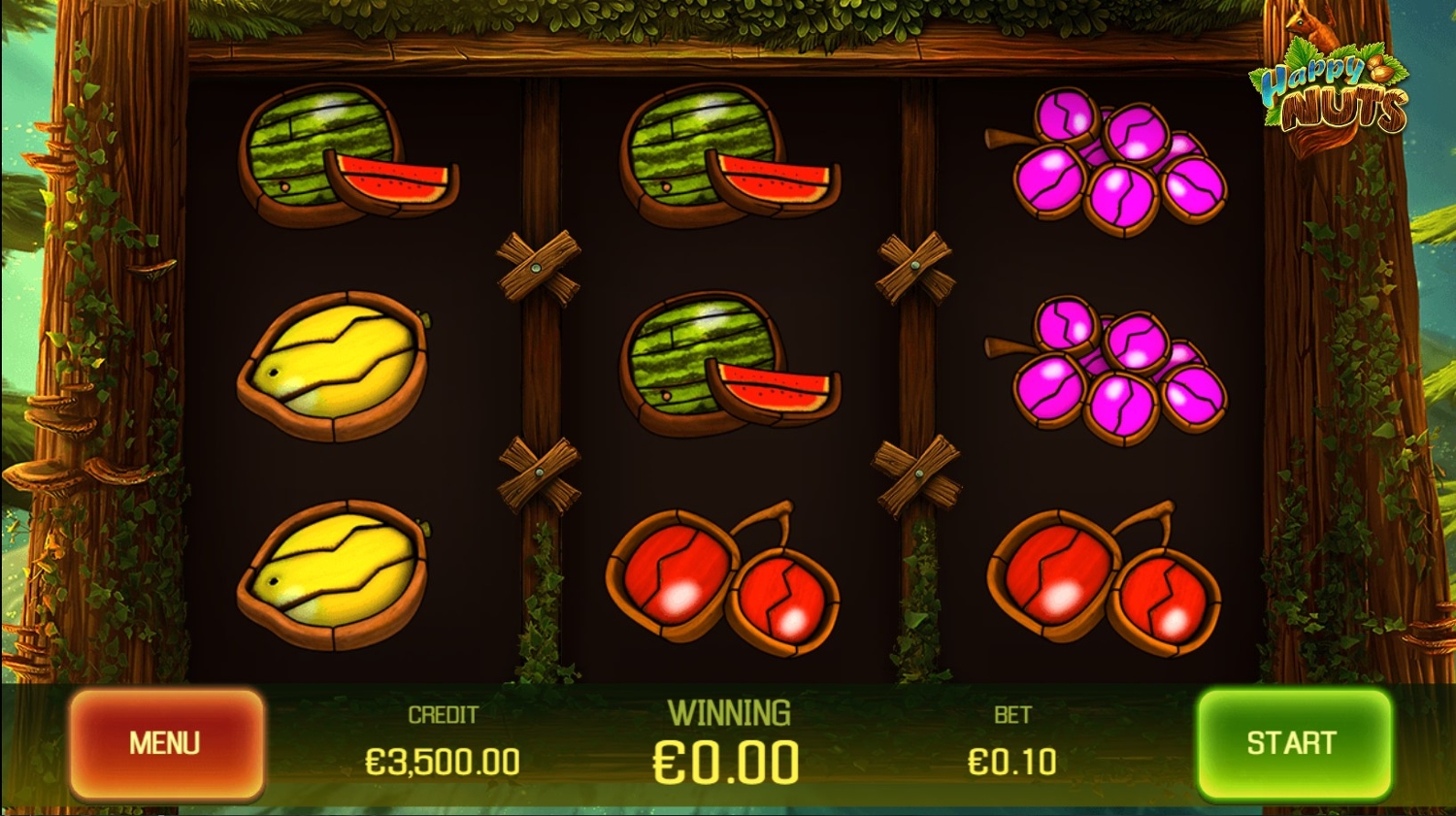 Happy Nuts Slot Gameplay