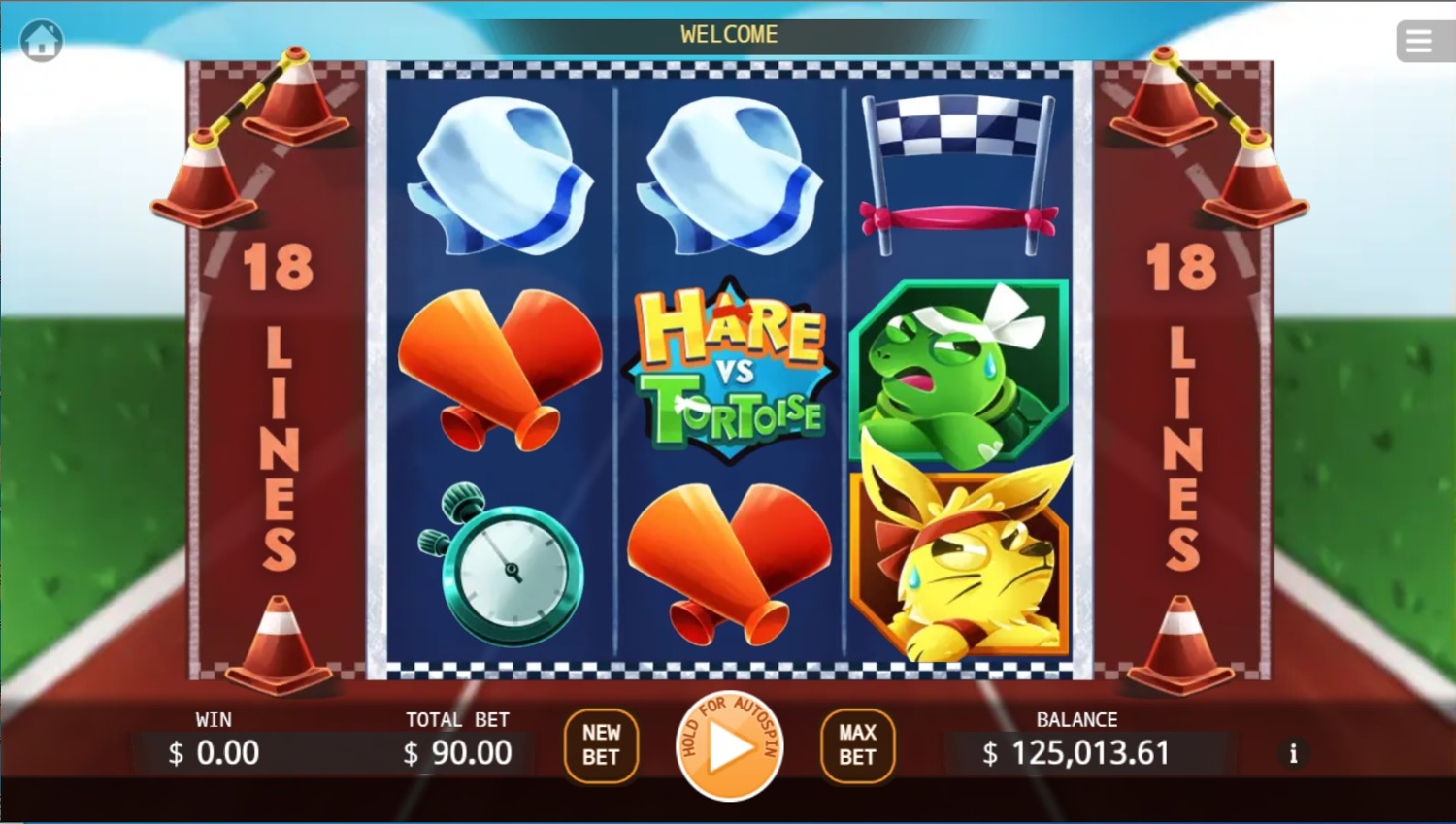 Hare vs. Tortoise Slot Gameplay