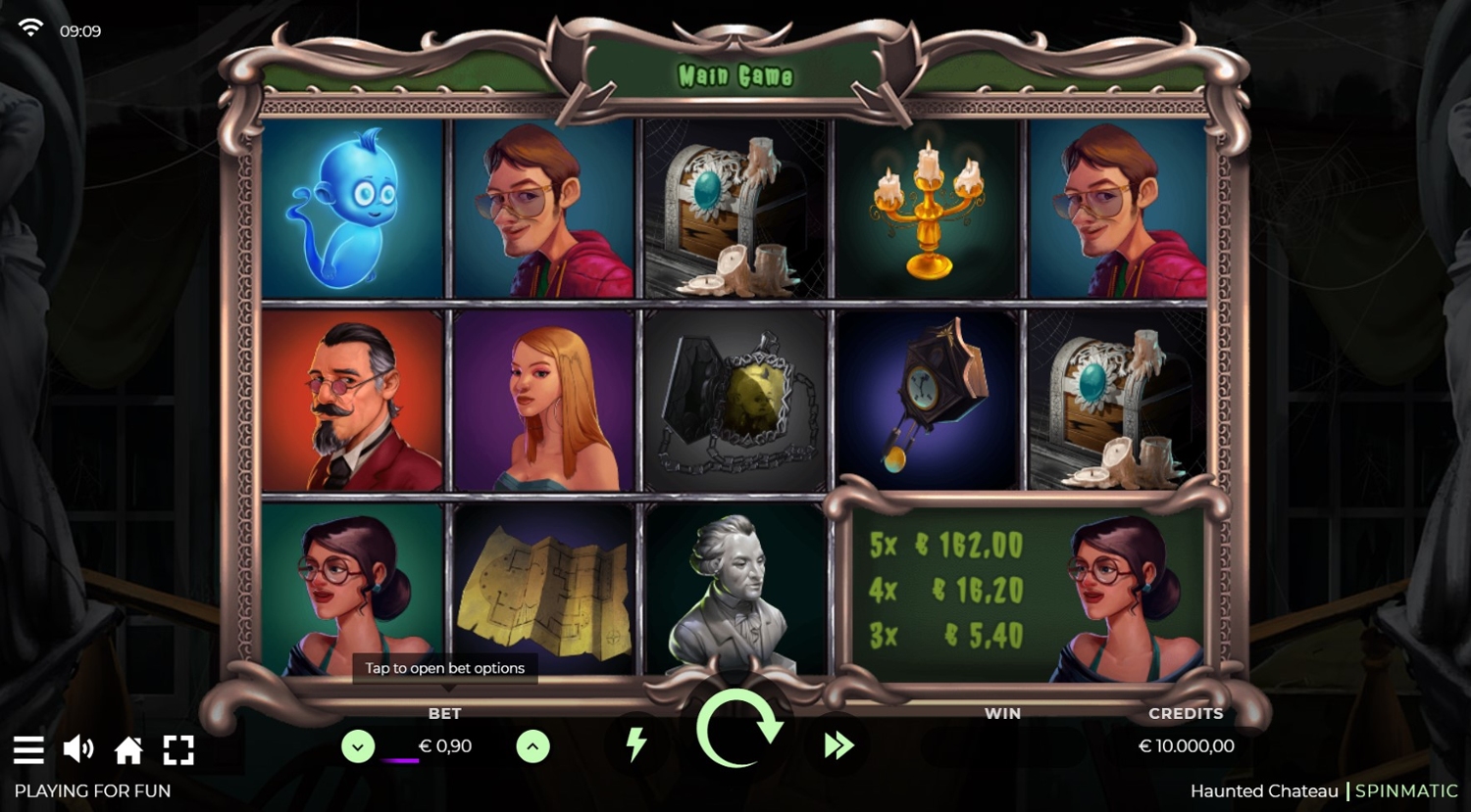 Haunted Chateau Slot Gameplay