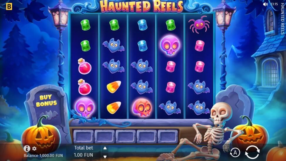 Haunted Reels Slot Gameplay