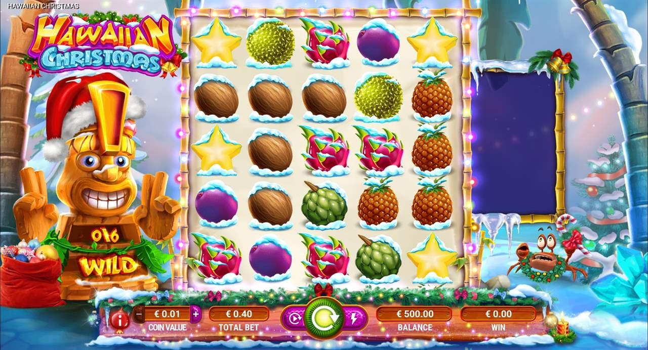 Hawaiian Christmas Slot Gameplay