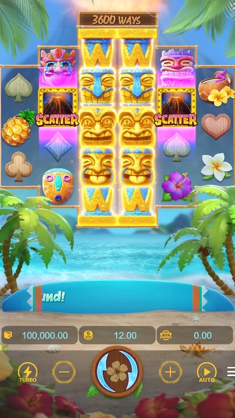 Hawaiian Tiki Slot Gameplay