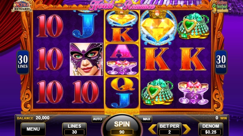 Heart Of Romance Slot Gameplay