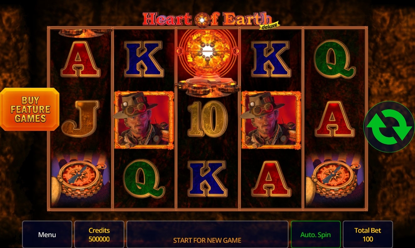 Heart of Earth Deluxe Slot Gameplay