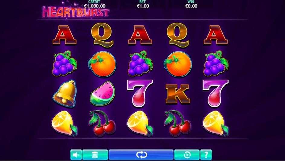 Heartburst Slot Gameplay