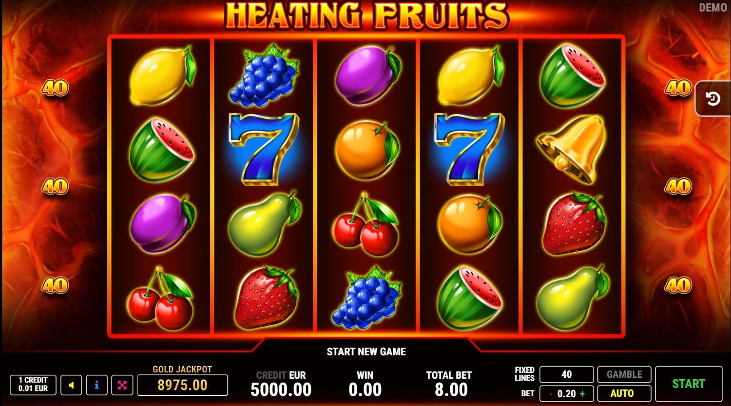 Heating Fruits Slot Gameplay