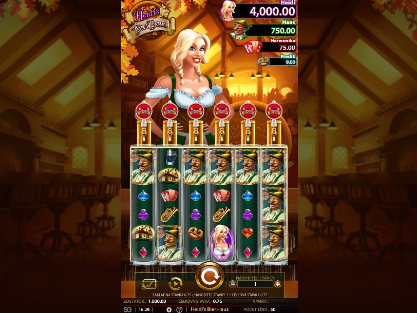 Heidi's Bier Haus Slot Gameplay