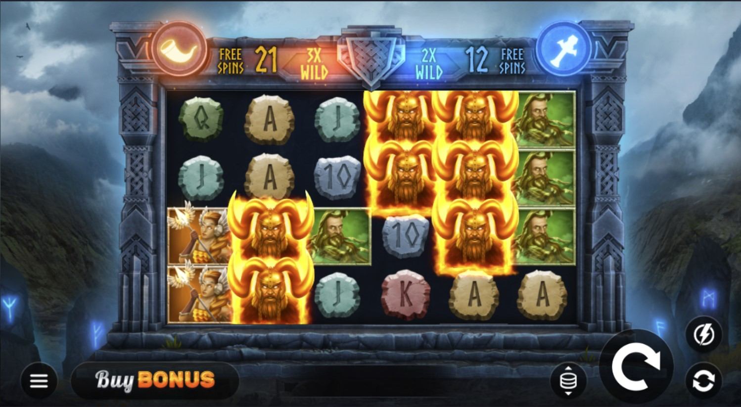 Heimdalls Gate Slot Gameplay