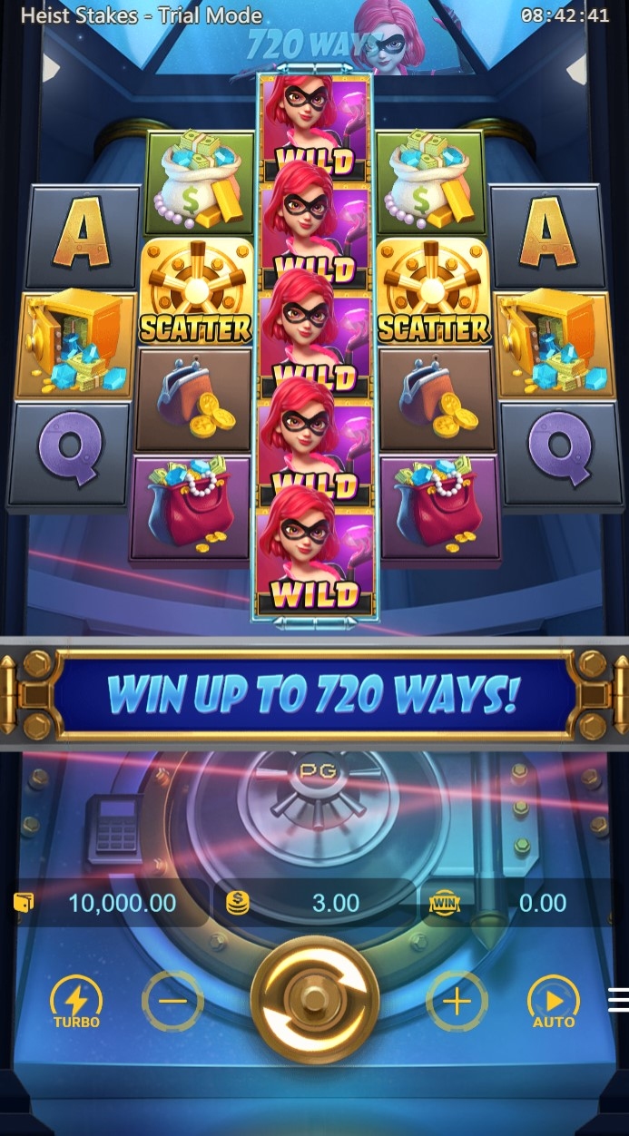 Heist Stakes Slot Gameplay