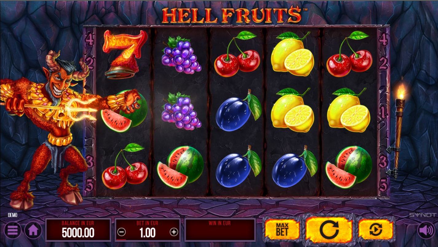 Hell Fruits Slot Gameplay