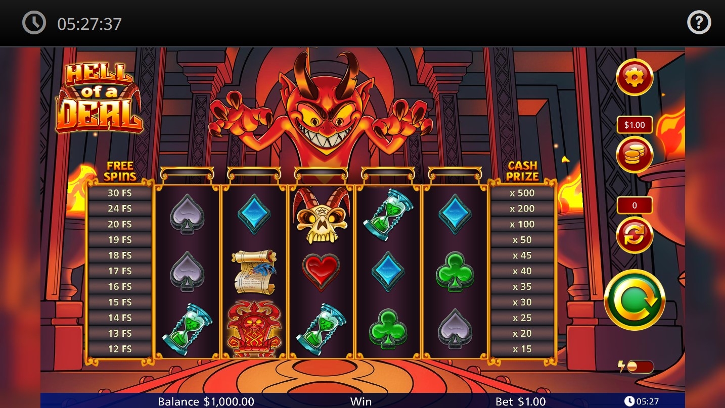 Hell of a Deal Slot Gameplay