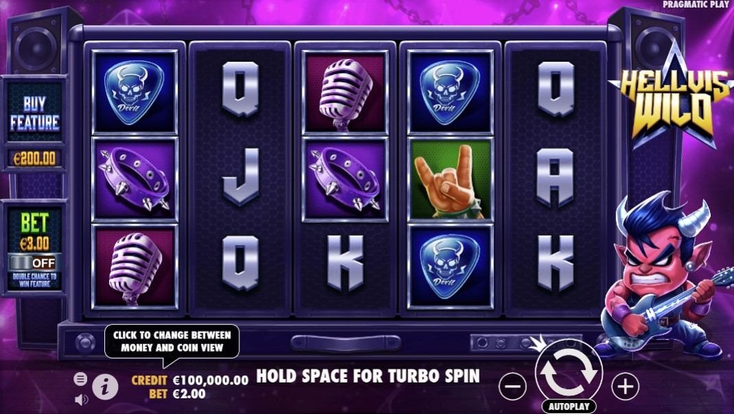 Hellvis Wild Slot Gameplay