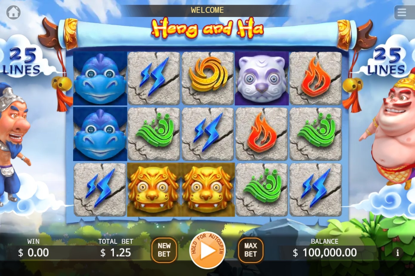 Heng and Ha Slot Gameplay