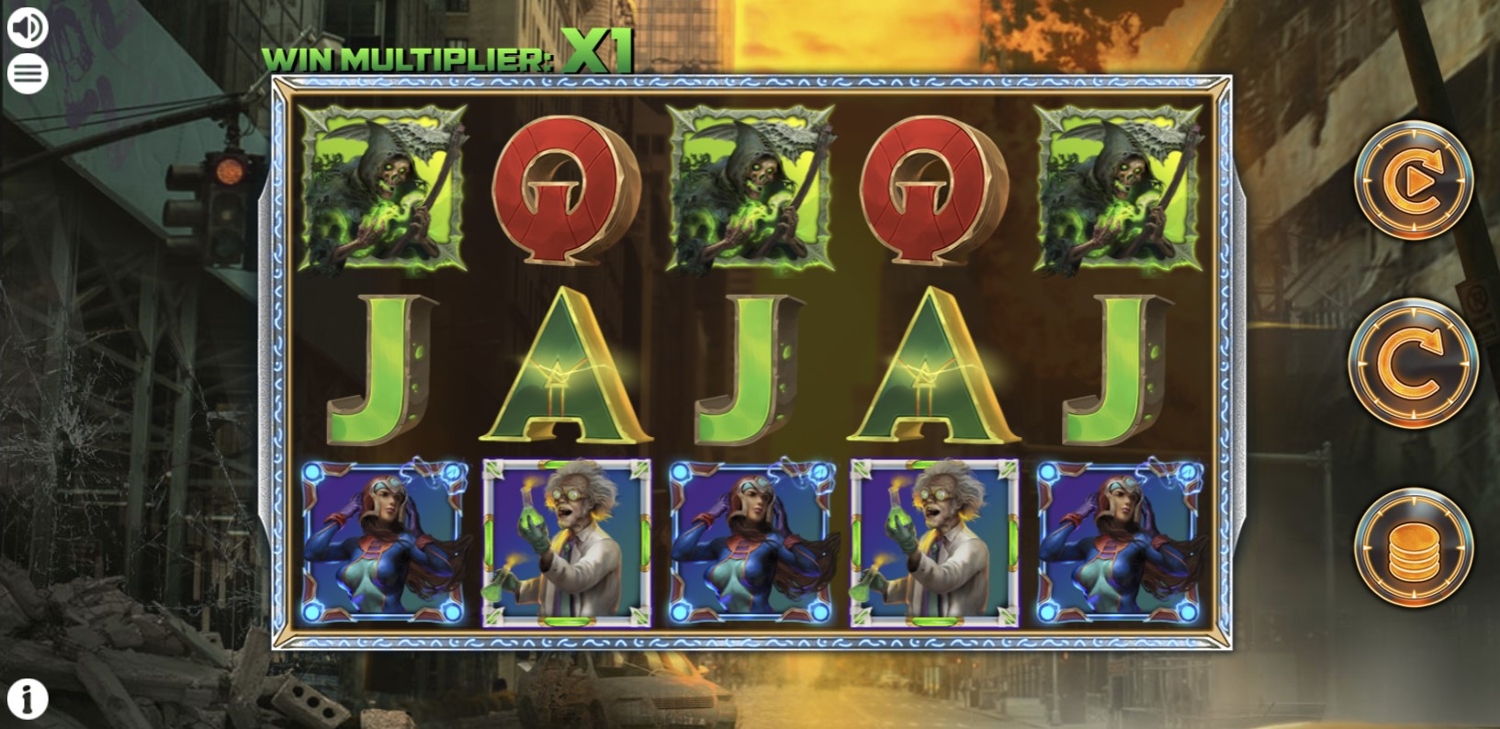 Hero Squad Slot Gameplay