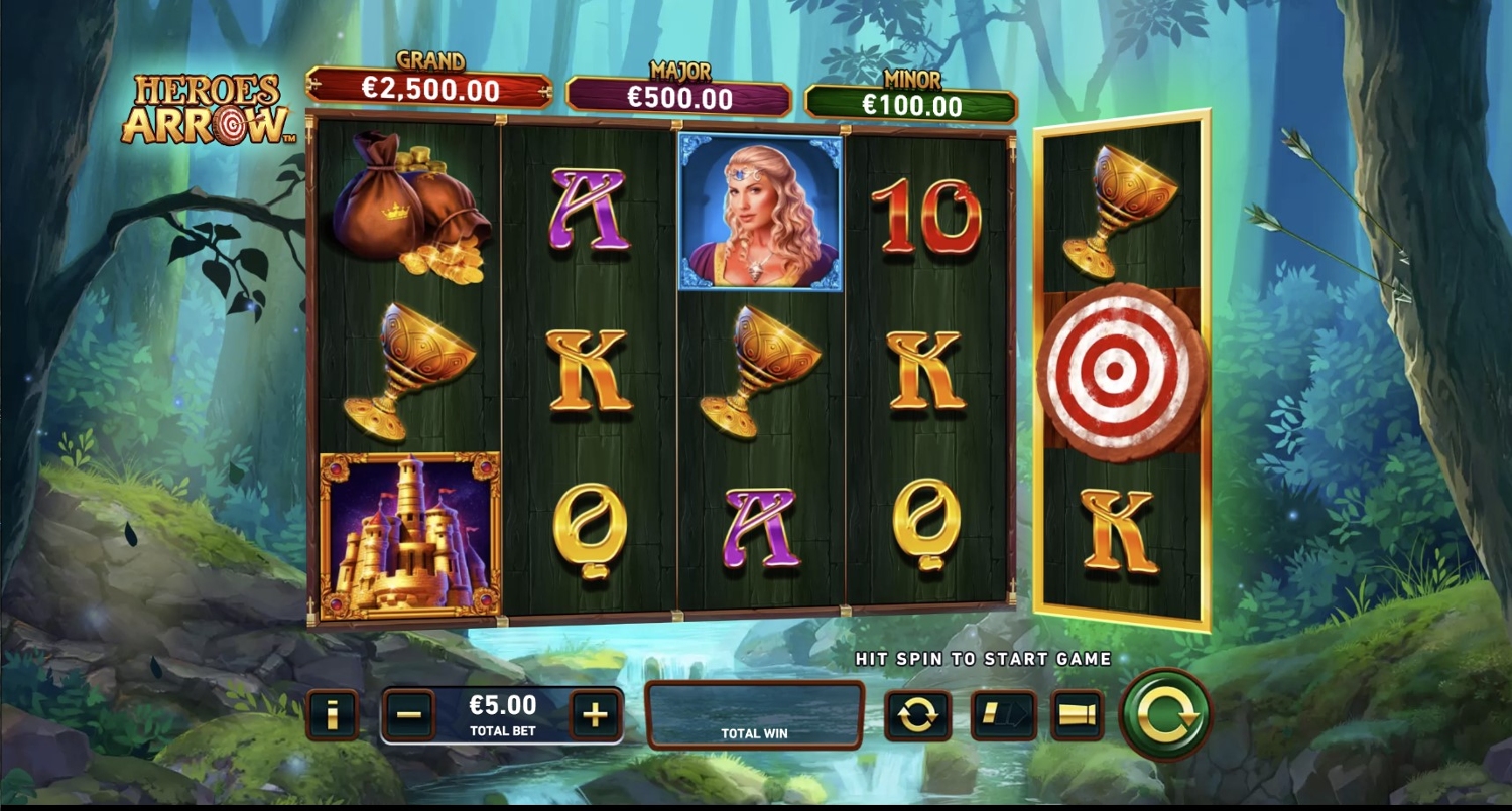 Heroes Arrow Slot Gameplay