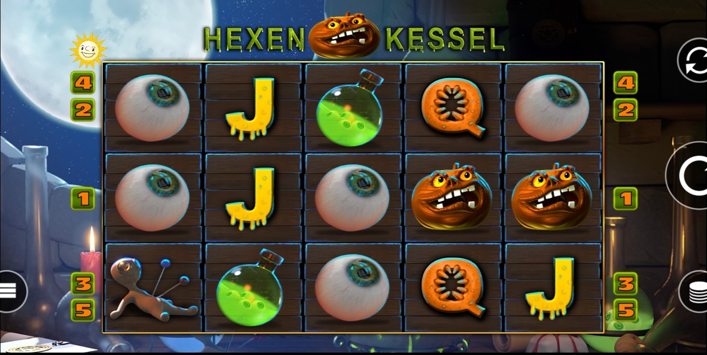 Hexen Kessel Slot Gameplay