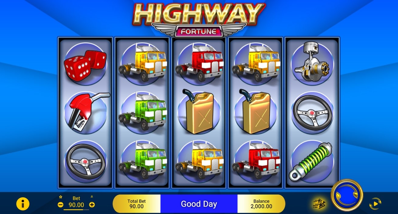 Highway Fortune Slot Gameplay