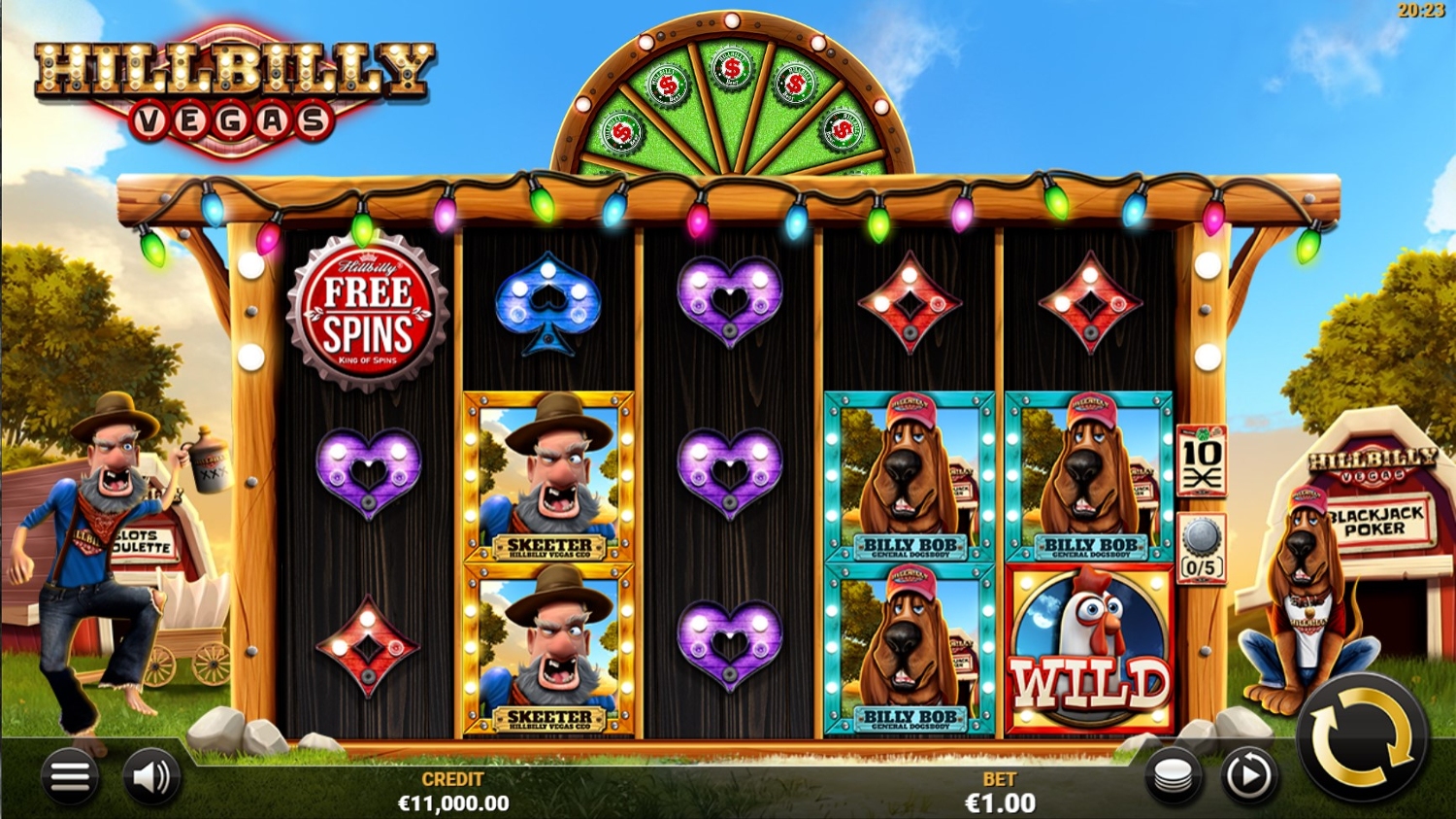 Hillbilly Vegas Slot Gameplay