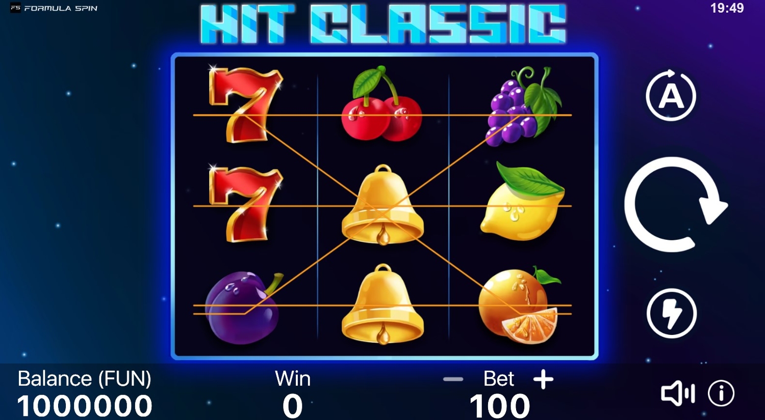 Hit Classic Slot Gameplay