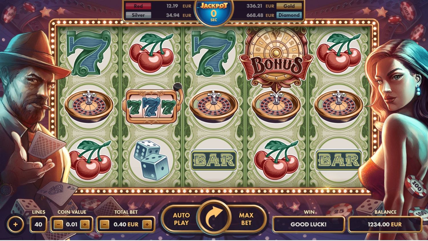 Hit Vegas Slot Gameplay