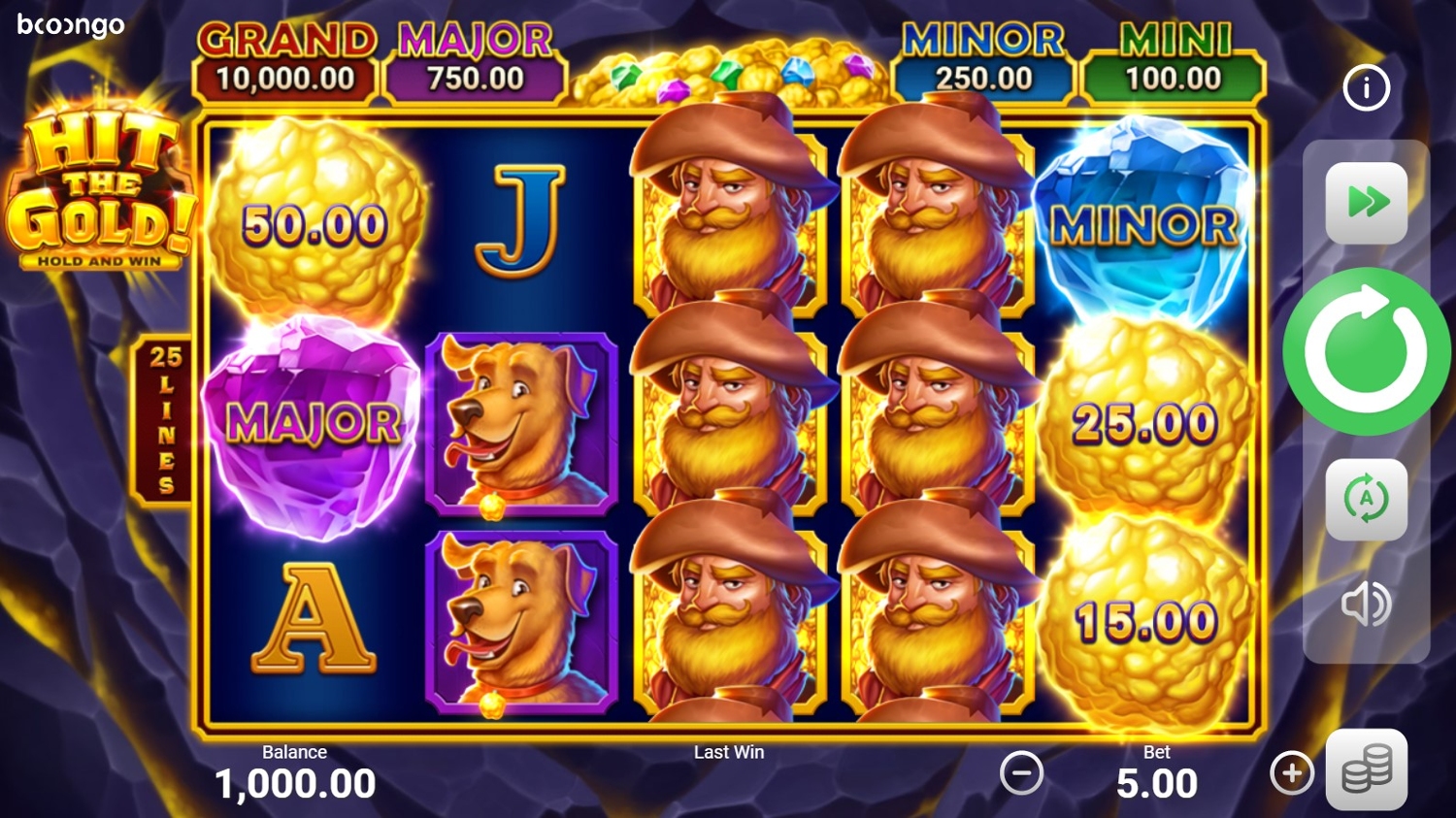 Hit the Gold! Slot Gameplay