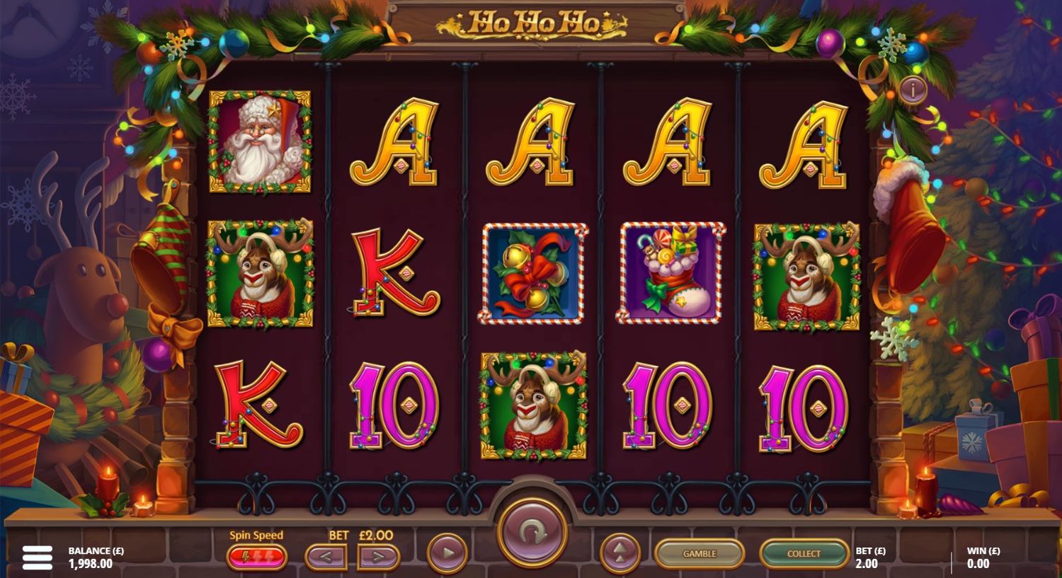 Ho Ho Ho Slot Gameplay
